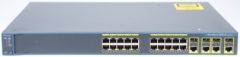 CISCO Switch WS-C2960G-24TC-L 2960 24 Port 10/100/1000 Mbit/s 4 x dual-purpose SFP/ T