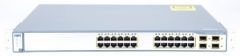 Cisco WS-C3750G-24TS-E1U 24 Port Layer 3 Switch 10/100/1000 Mbit/s + 4 SFP