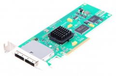 LSI SAS3801E SAS Controller Dual Port PCI-E - low profile