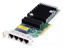 Sun 4 Port Gigabit PCI-E Network card 501-7606 - low profile