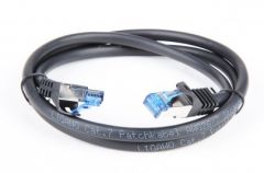Ligawo Patchkabel/Network Cable - RJ45, Cat7 - 1m - black