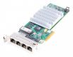 HP NC375T Quad Port Gigabit Server Adapter/сетевая карта PCI-E - 539931-001 - low profile