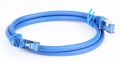 Ligawo Patchkabel/Netzwerkkabel/Network Cable - RJ45, Cat7 - 1m - blue