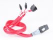 Molex SAS-Cable/Cable - 1x SFF-8087 to 4x single-SATA, 45cm - 79576-3003