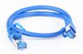 Ligawo Patchkabel/Network Cable - RJ45, Cat7 - 0.5m - blue