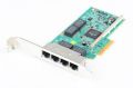 Dell 5719 Quad Port Gigabit Server Adapter/сетевая карта PCI-E - 0KH08P/KH08P